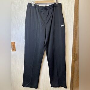 TYR Black Sweatpants Performance Joggers